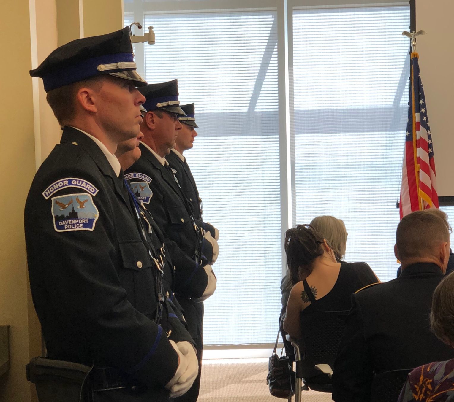 Davenport police honor guard